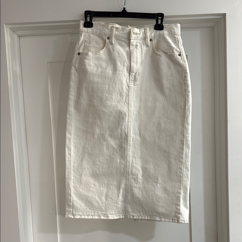 EUC Denim Universal Thread Midi Skirt